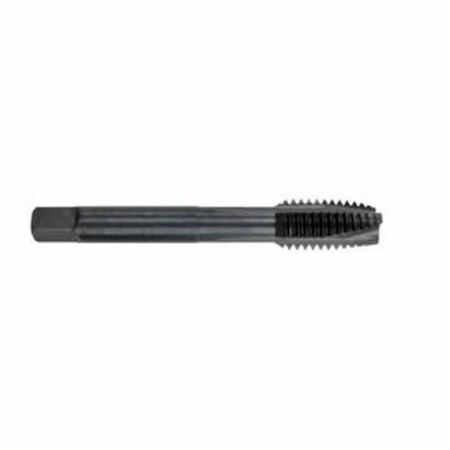 Onyx Spiral Point Tap, Series 2101, Imperial, UNF, 13812, Plug Chamfer, 4 Flutes, HSS, Black Steam Ox 34737